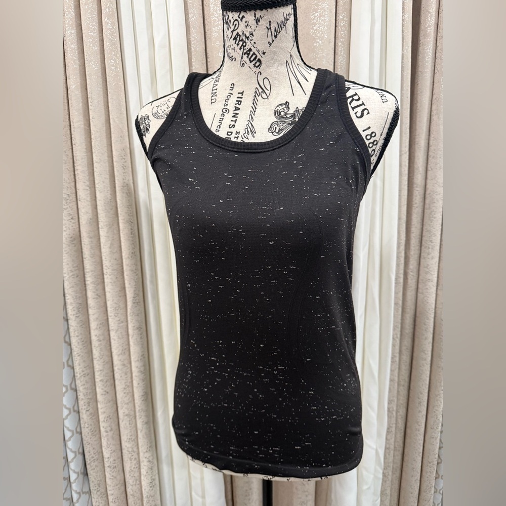 Lululemon Black Speckled Women's Tank Top